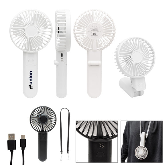 Bend and Snap Rechargeable Fan