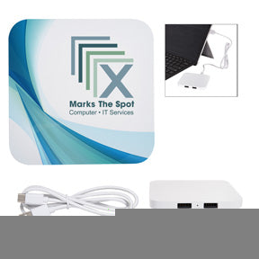 Power Up 2 Port USB Hub and Charging Pad