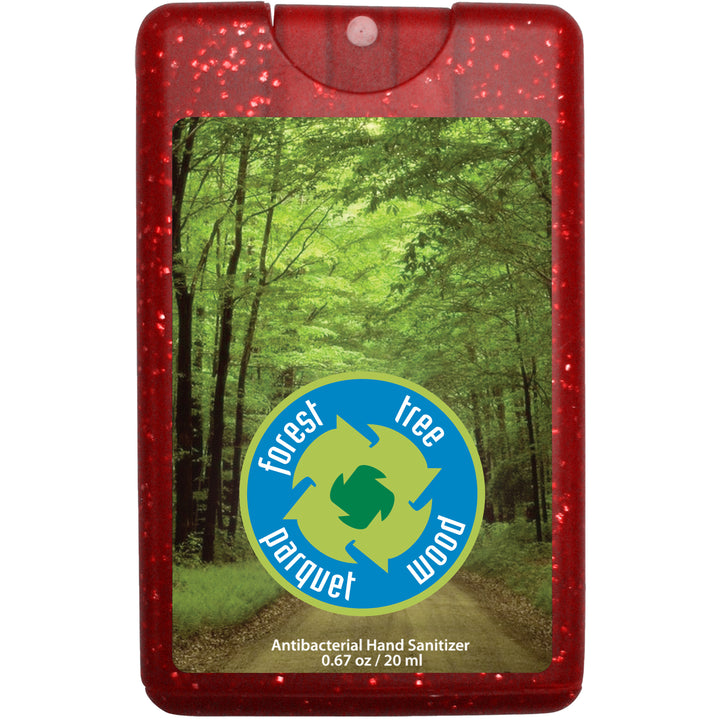 Tek Booklet With Credit Card Sparkle Antibacterial Hand Sanitizer