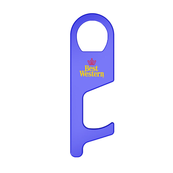 Antimicrobial Plastic Touch Less Key Tool With Booklet