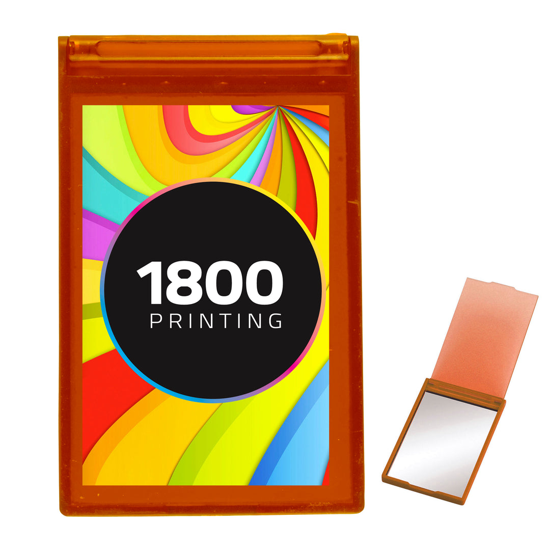 Tek Booklet Rectangle Compact Mirror