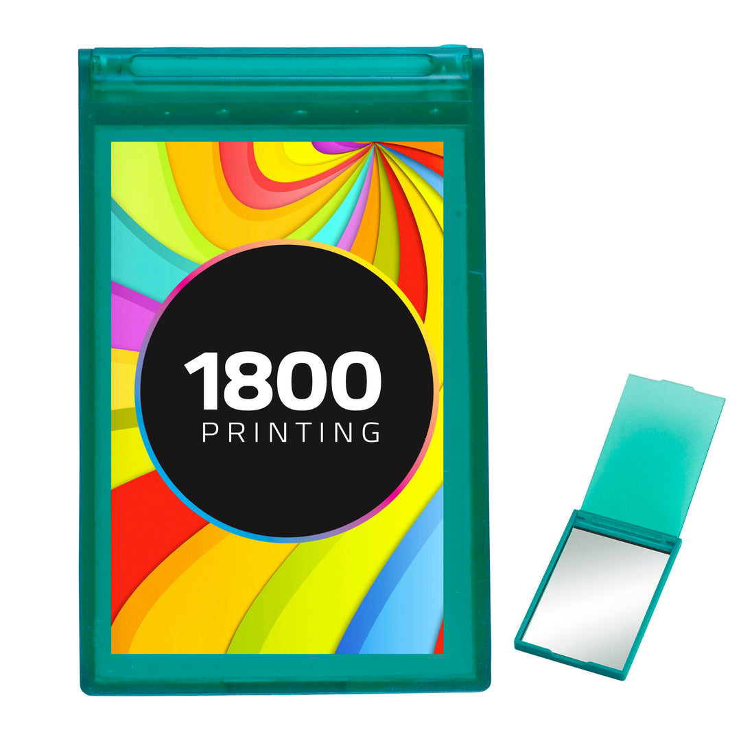 Tek Booklet Rectangle Compact Mirror