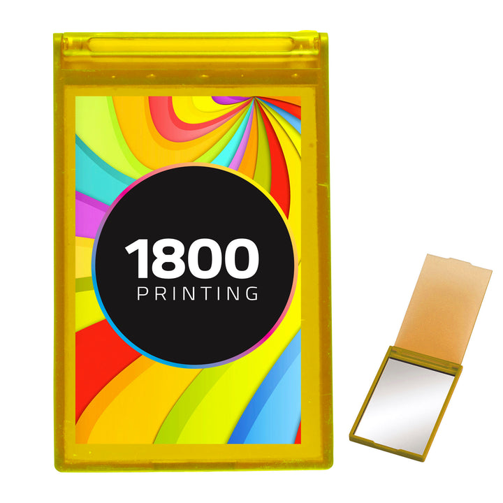 Tek Booklet Rectangle Compact Mirror