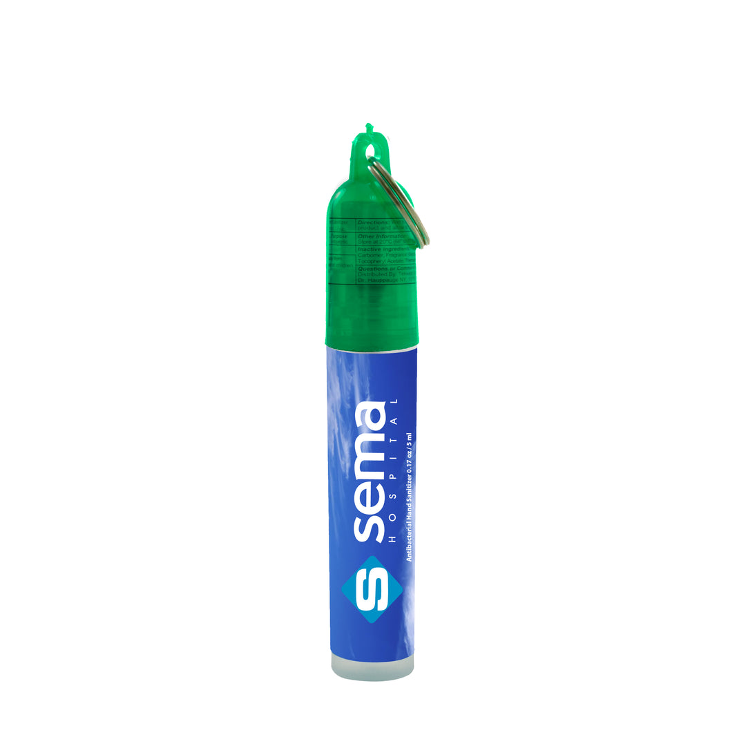 Tek Booklet-Mini Antibacterial Hand Sanitizer