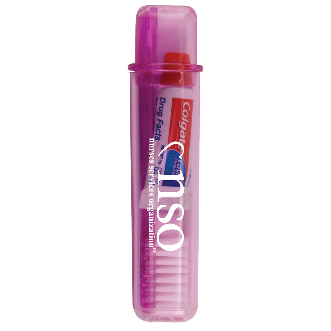 Tb107 Travel Toothbrush With Colgate Toothpaste 5g