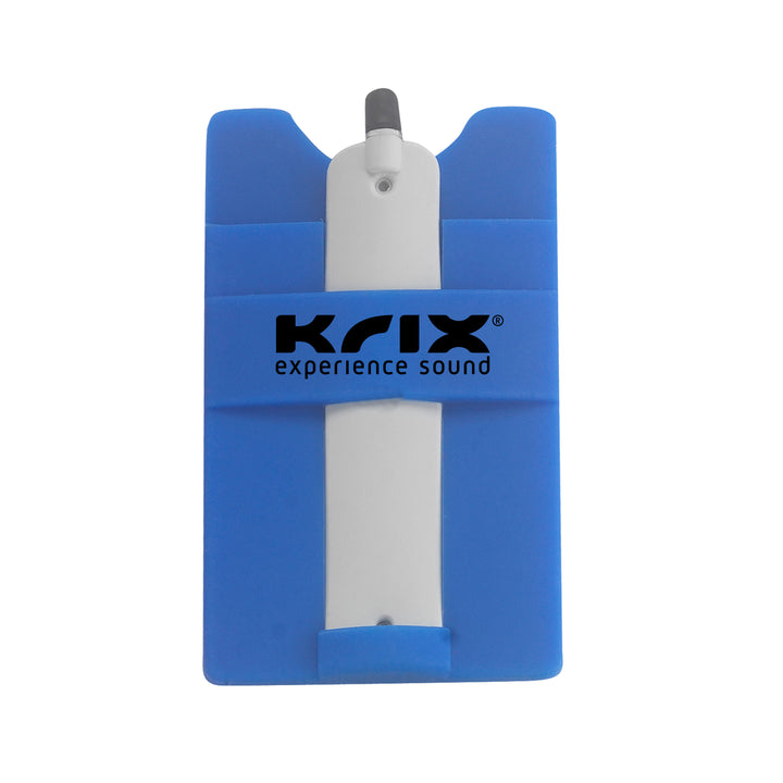 Silicone Smart Wallet With Stylus Stand