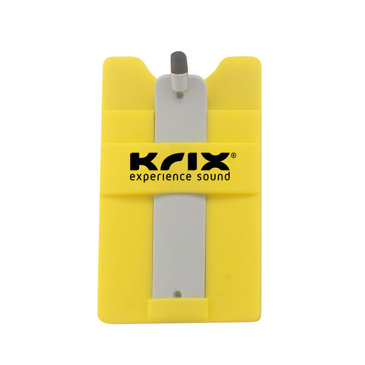 Silicone Smart Wallet With Stylus Stand