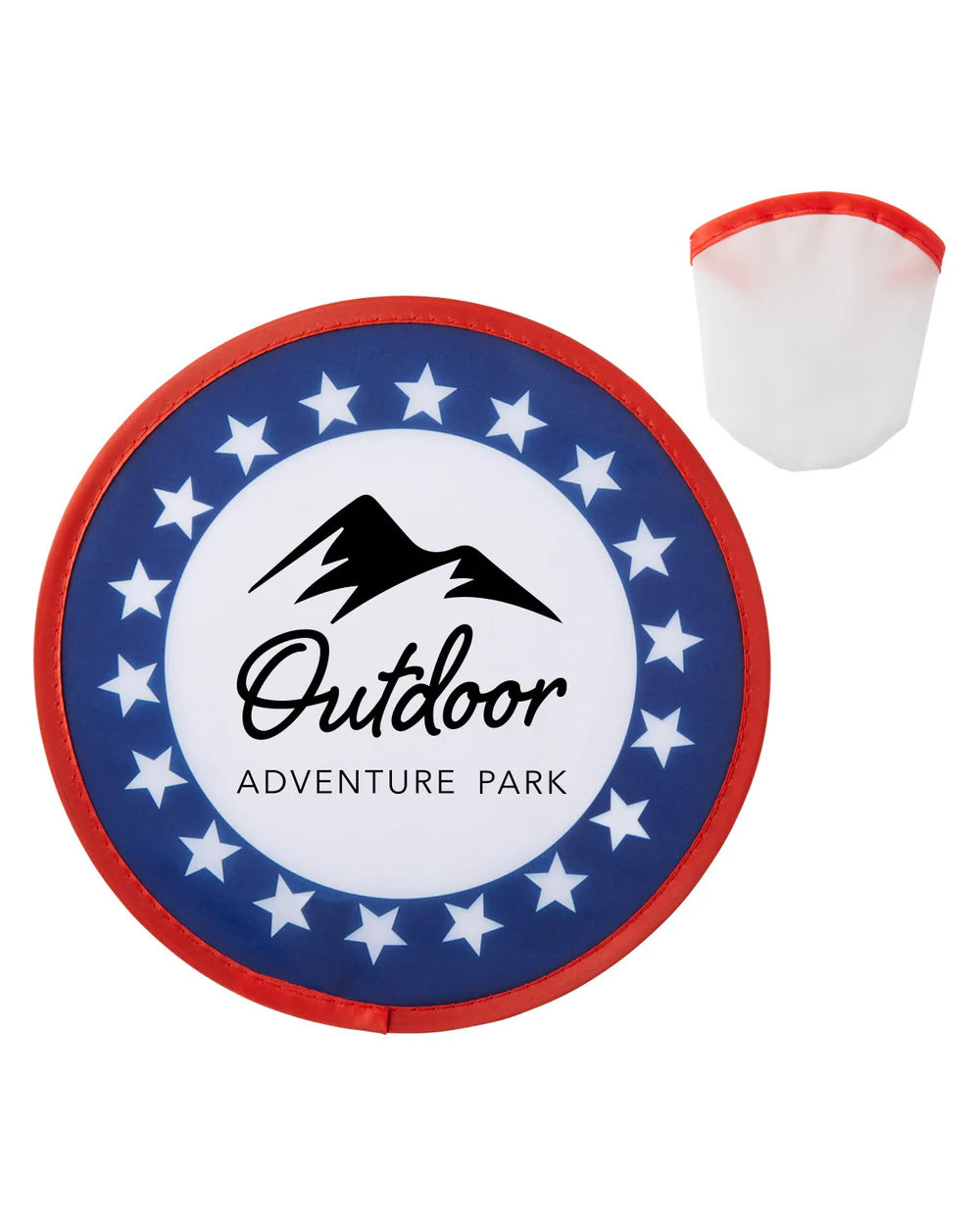 USA Patriotic Folding Flyer With Case