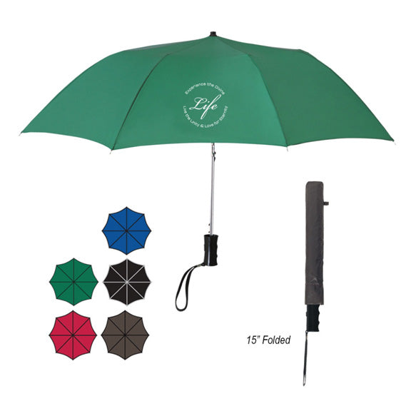 36 Inch Arc Telescopic Folding Automatic Umbrella