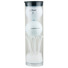 Two Ball Value Golf Gift Tube W/Domed Imprint