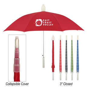 Umbrella with Collapsible Cover