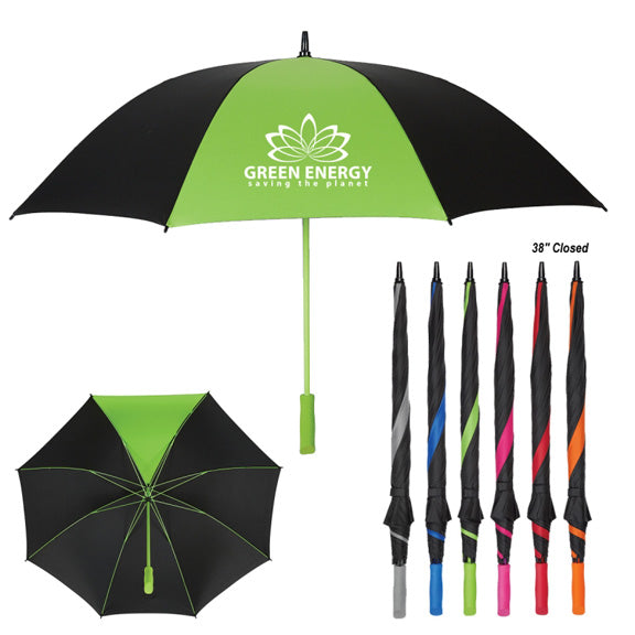 60 Inch Arc Splash of Color Golf Umbrella