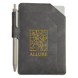 Protege Mini Notebook With Pen & Front Pocket