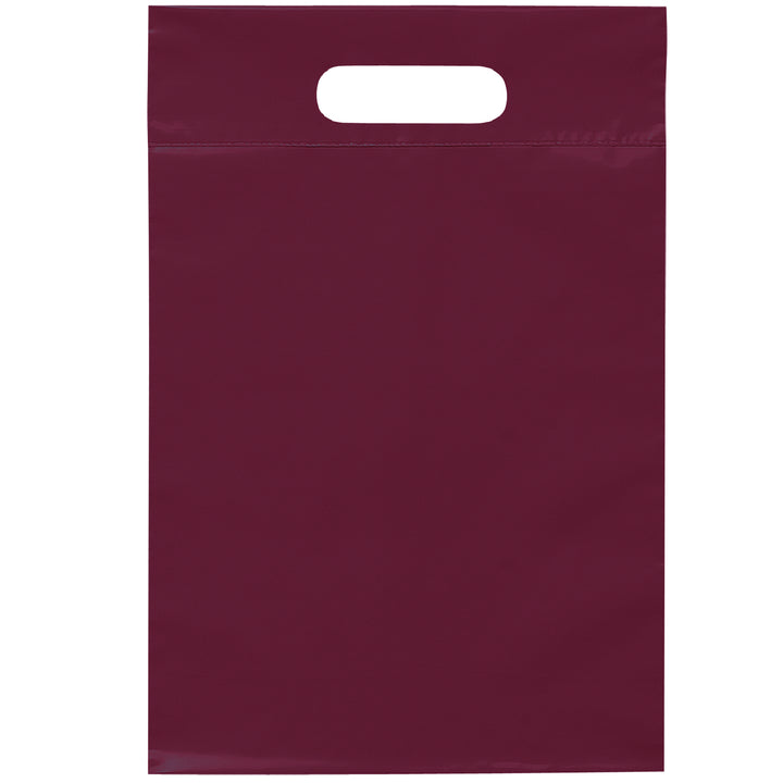 Die Cut Handle Bag - 9 1/2W x 14H - Flexo Ink Print