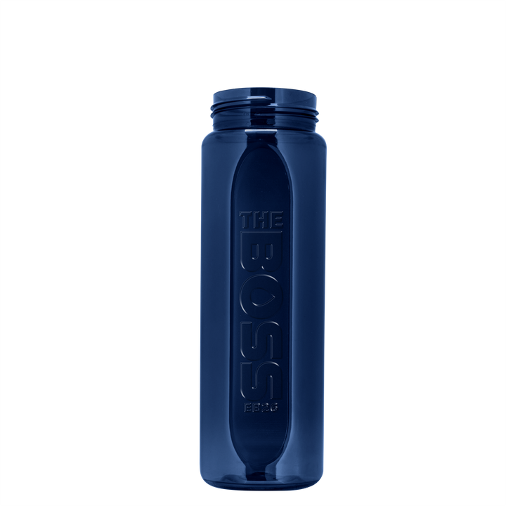 Boss Embossed RPET Bottle with Grip Lid - 26 oz.
