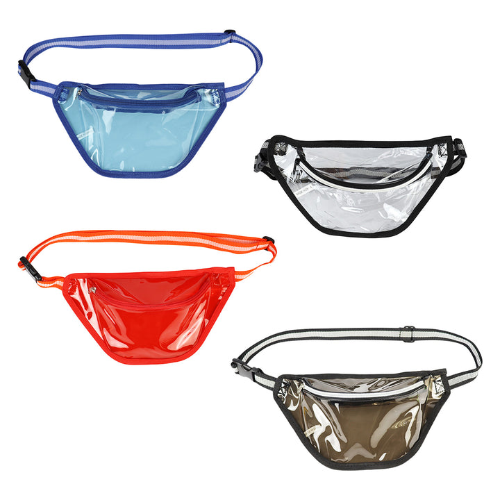 Diamond Clear TPU Belt Bag