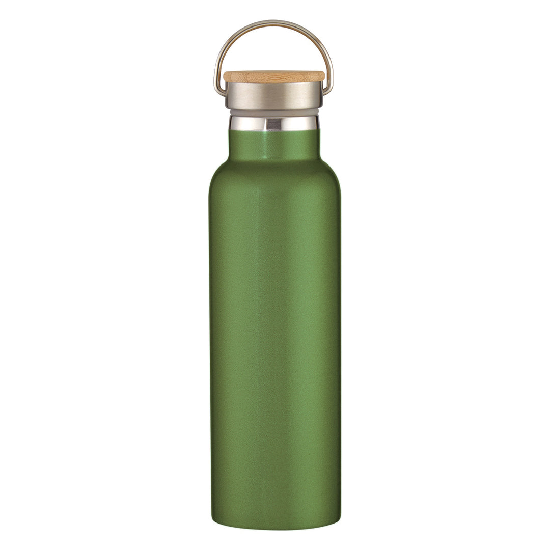 21 Oz. Tipton Recycled Stainless Steel Bottle With Bamboo Lid