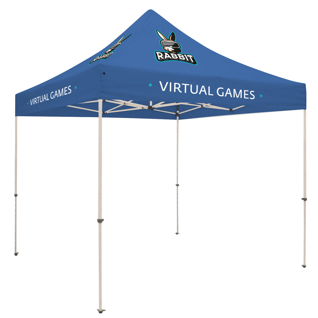 10' Standard Tent Kit (Full-Color Imprint, 4 Locations)