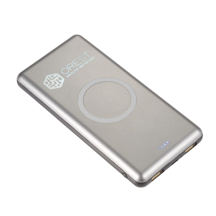 UL Listed Light Up Qi 10000 Wireless Power Bank