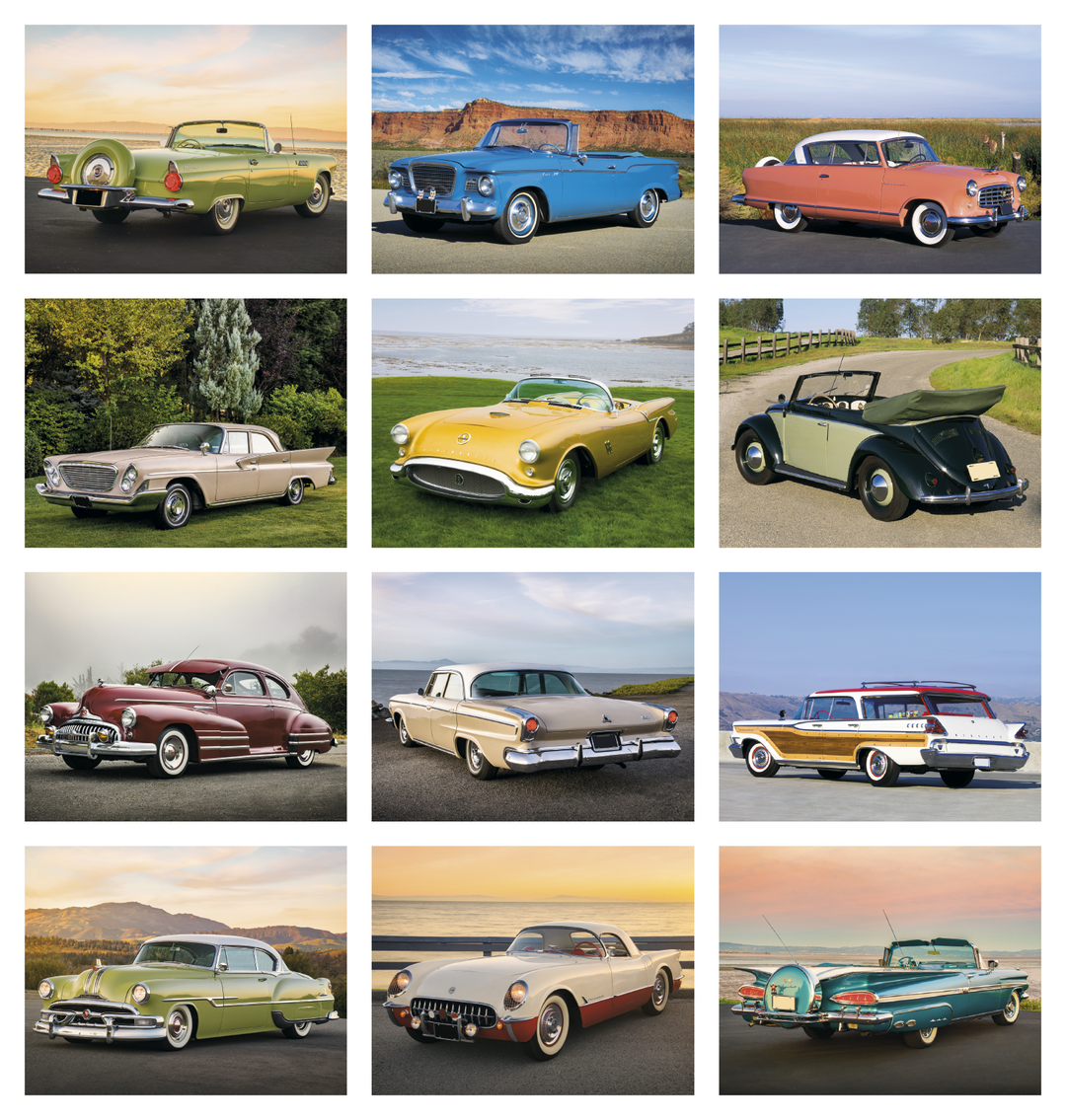 Good Value™ Classic Autos - Stapled Calendar