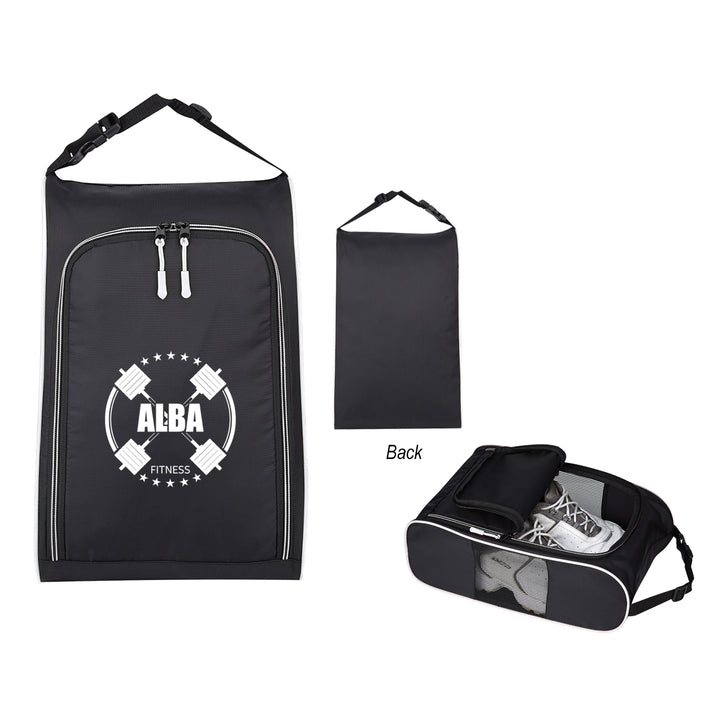 CROSSTOWN SIDE-MESH SHOE BAG