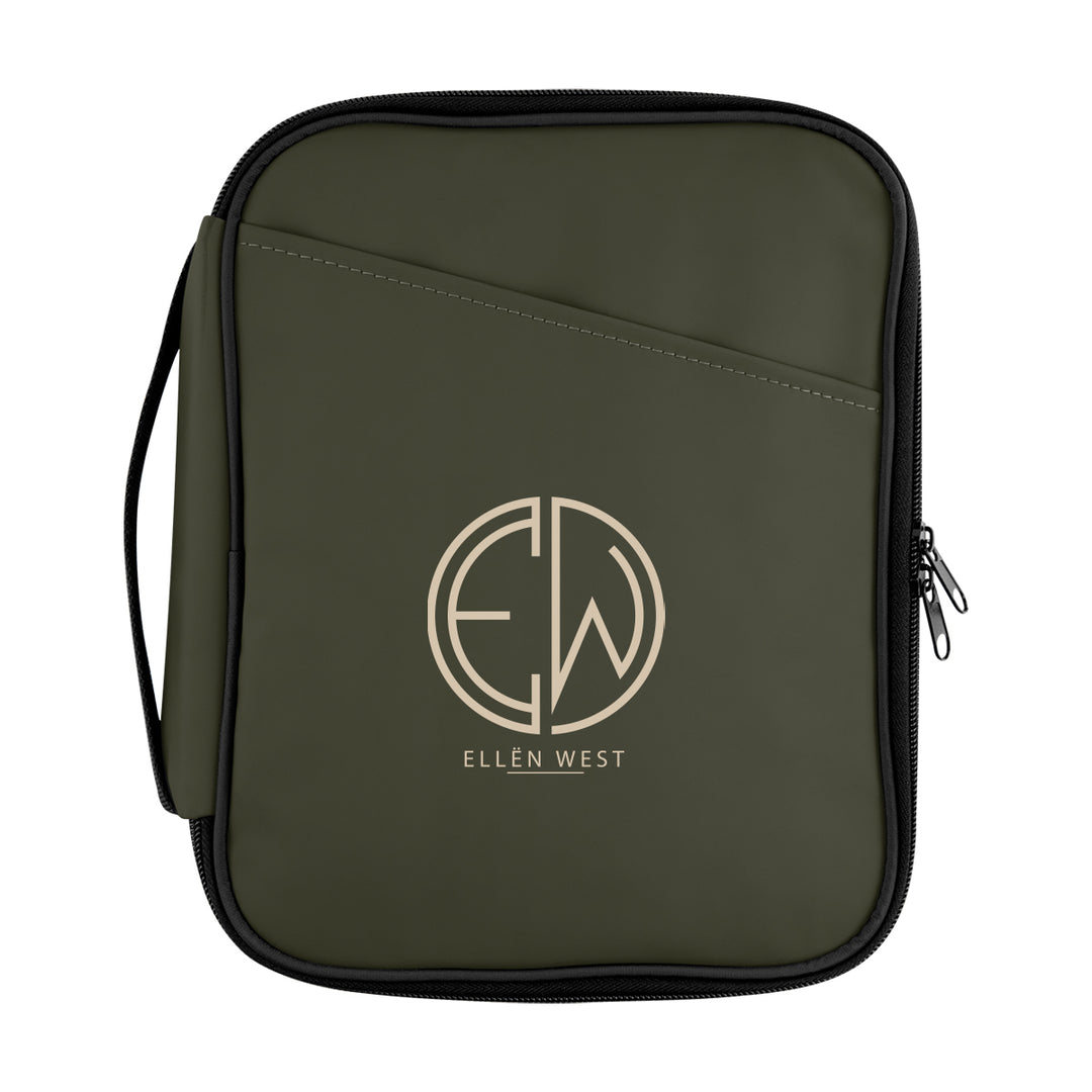 Hudson rPET Leatherette Tech Organizer