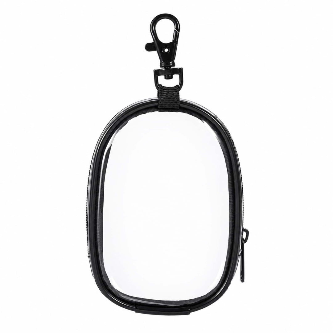 Round Clear Bag Charm