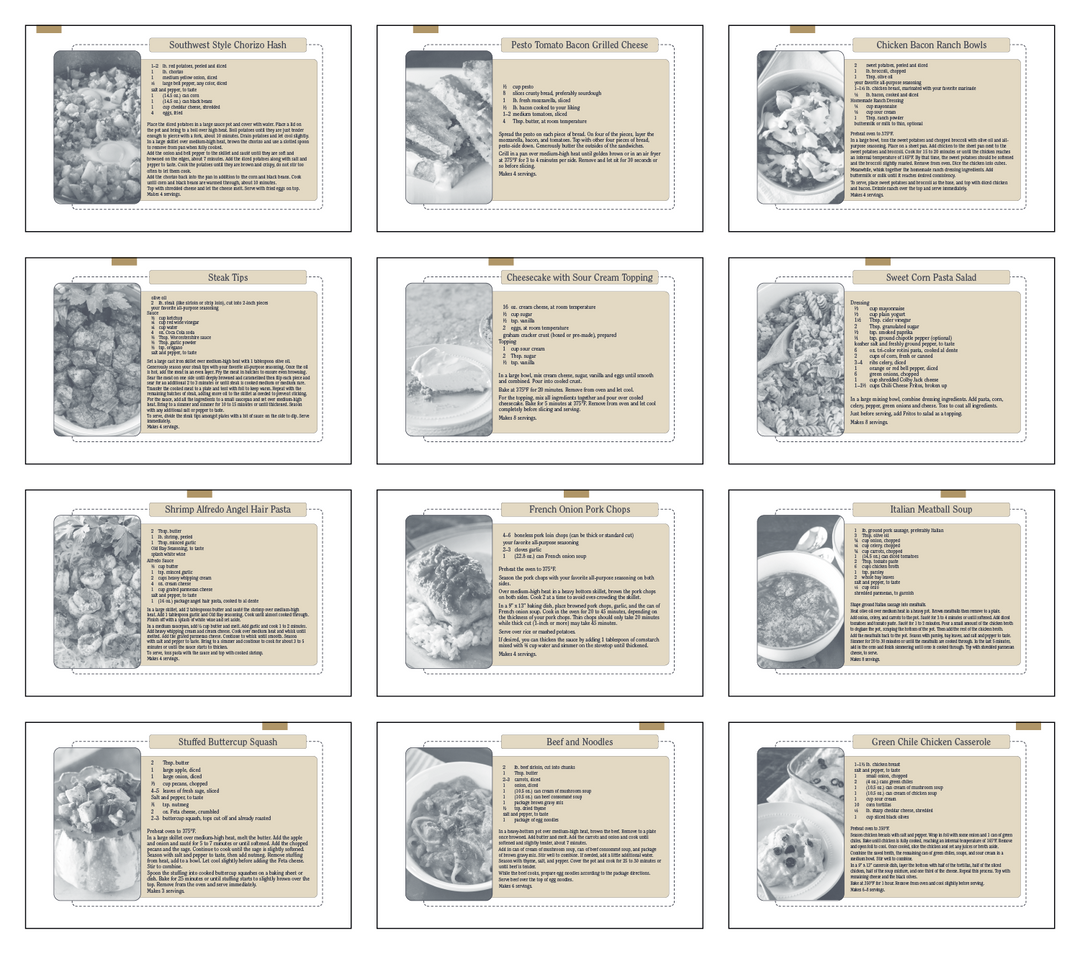 Triumph® Calendars Recipe Pocket Calendar