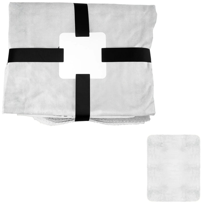 Gift Wrapped Full Color Velvety Recycled Plush Blanket