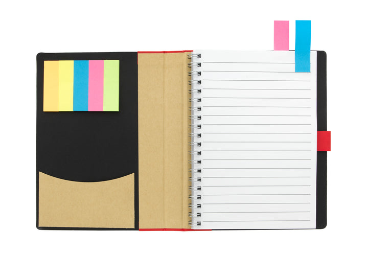Good Value™ 5" x 7" Paper Notebook with Flags