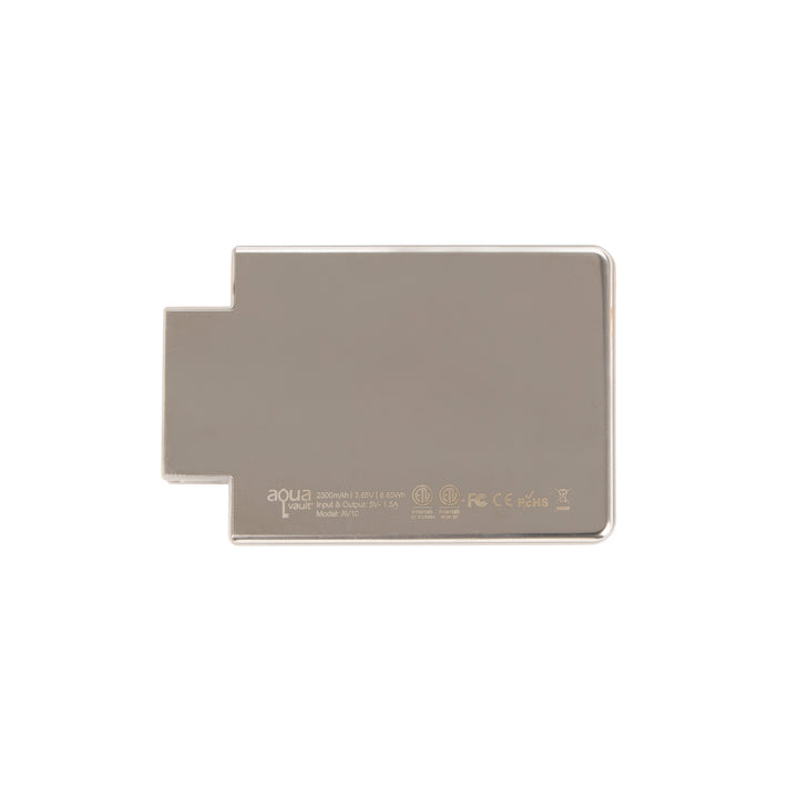 AquaVault® ChargeCard Power Bank 2,300 mAh
