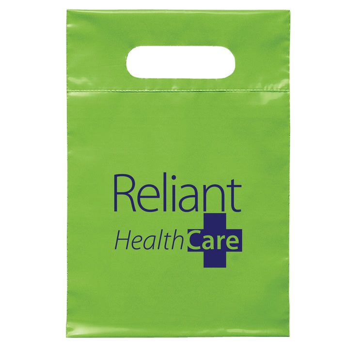 Die Cut Handle Bag - 7W x 10 1/2H - Flexo Ink Print