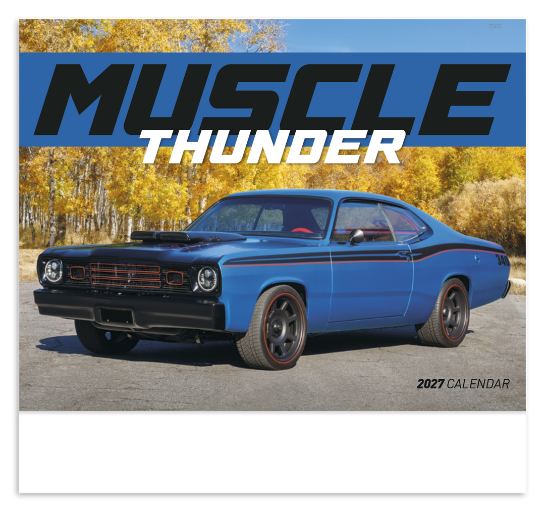 Good Value™ Muscle Thunder - Stapled Calendar