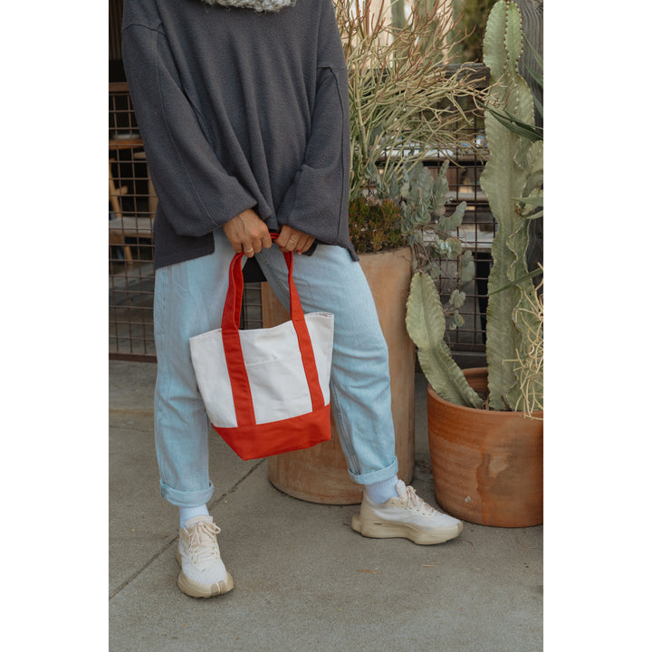 Mini Canvas Tote