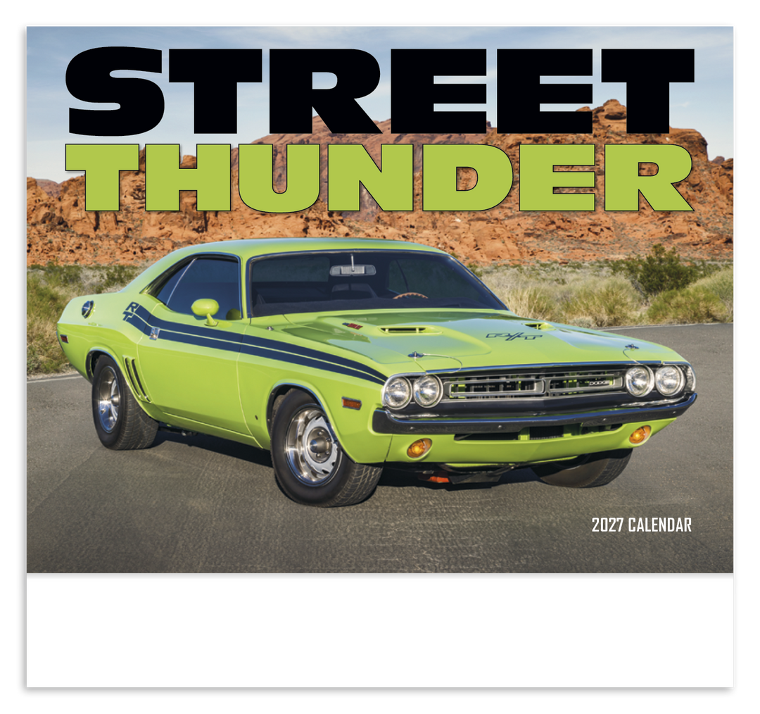 HotLine® Products Street Thunder Appointment Calendar - Stapled