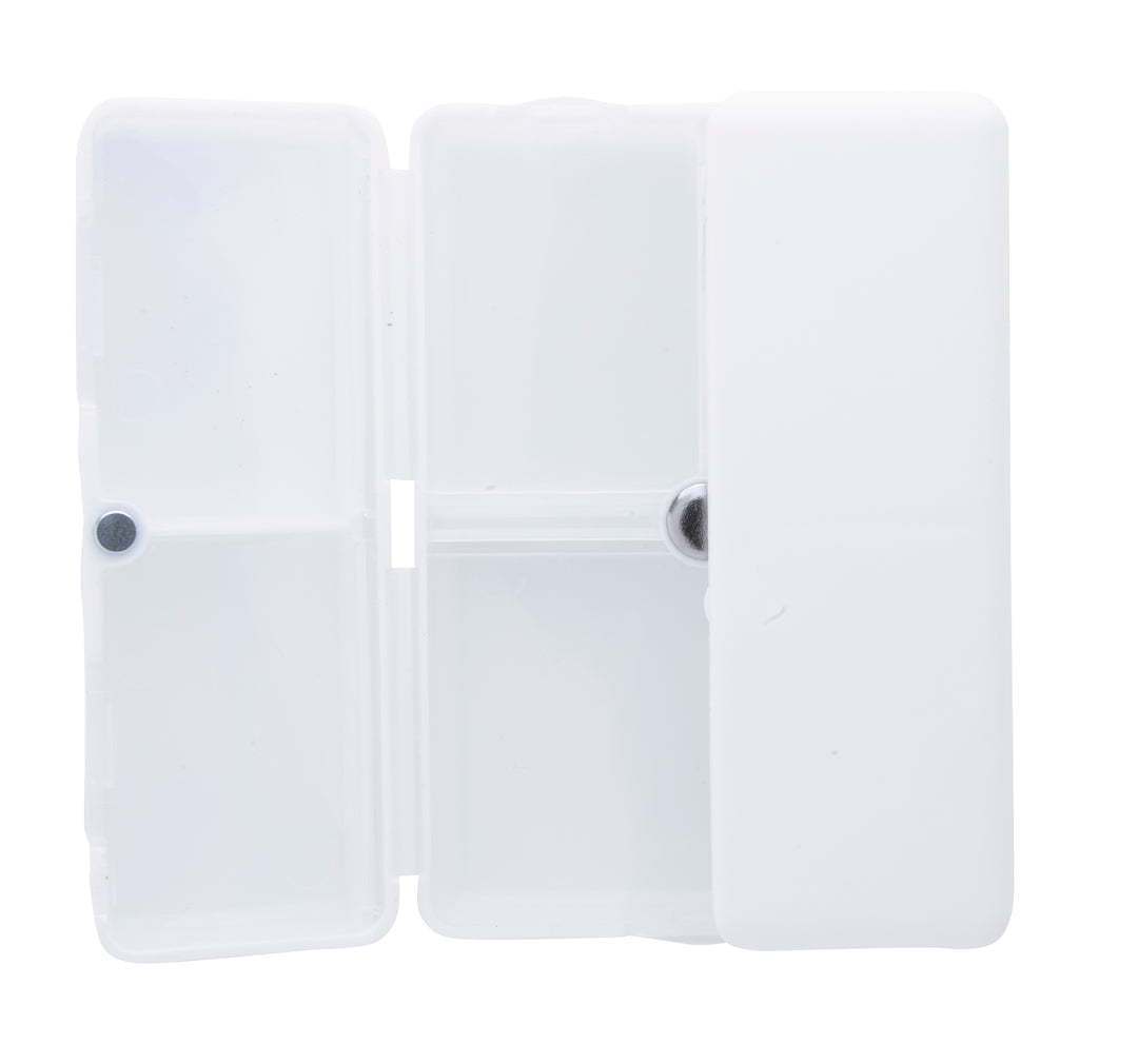 Good Value™ Magnetic Dual-Open Pill Box