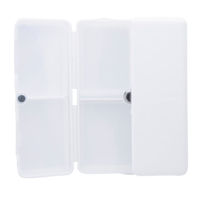 Good Value™ Magnetic Dual-Open Pill Box