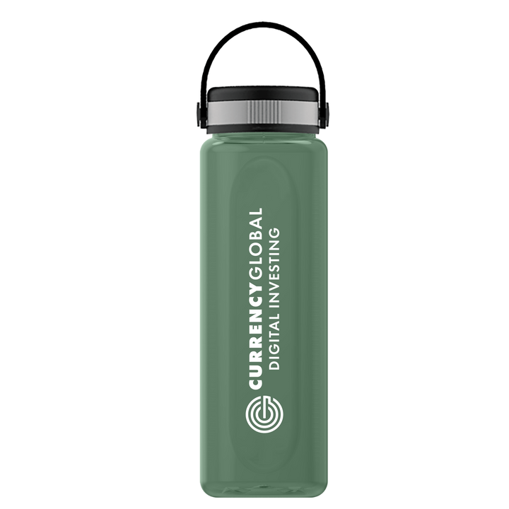 Boss Embossed RPET Bottle with Grip Lid - 26 oz.