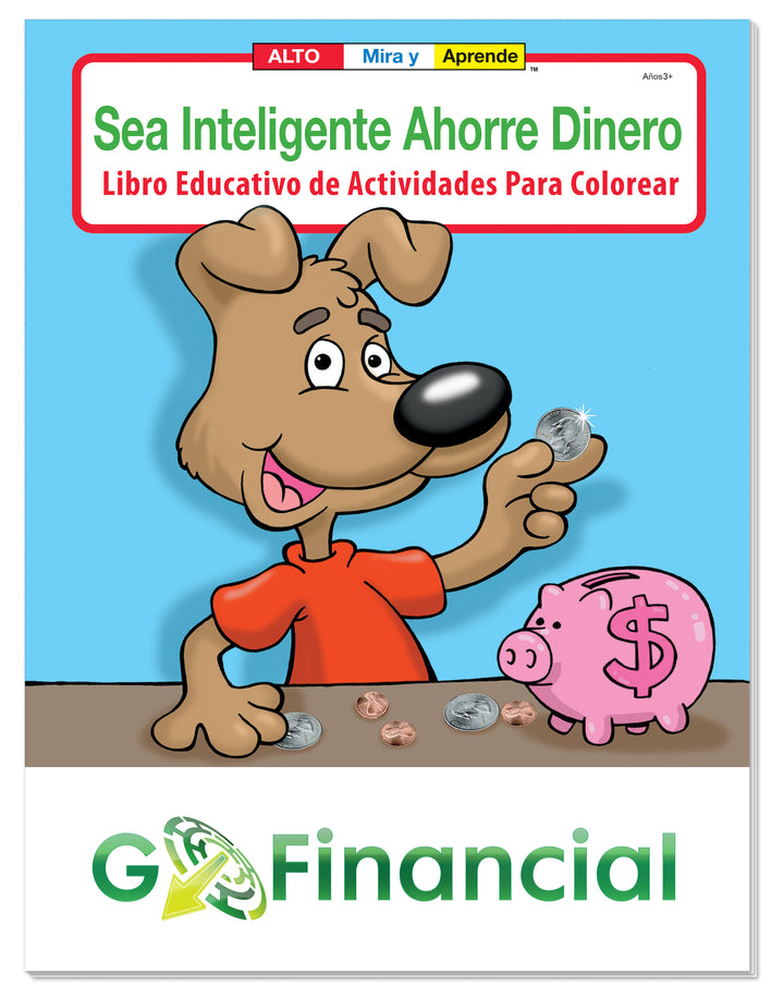 Good Value™ Coloring Book: Be Smart, Save Money (Spanish)