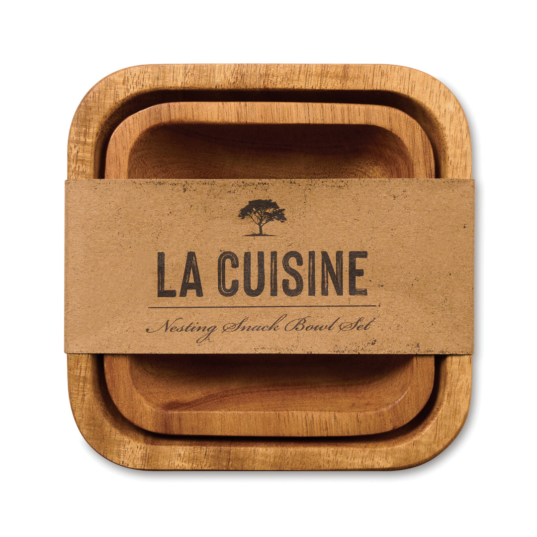 La Cuisine™ Nesting Snack Bowl Set
