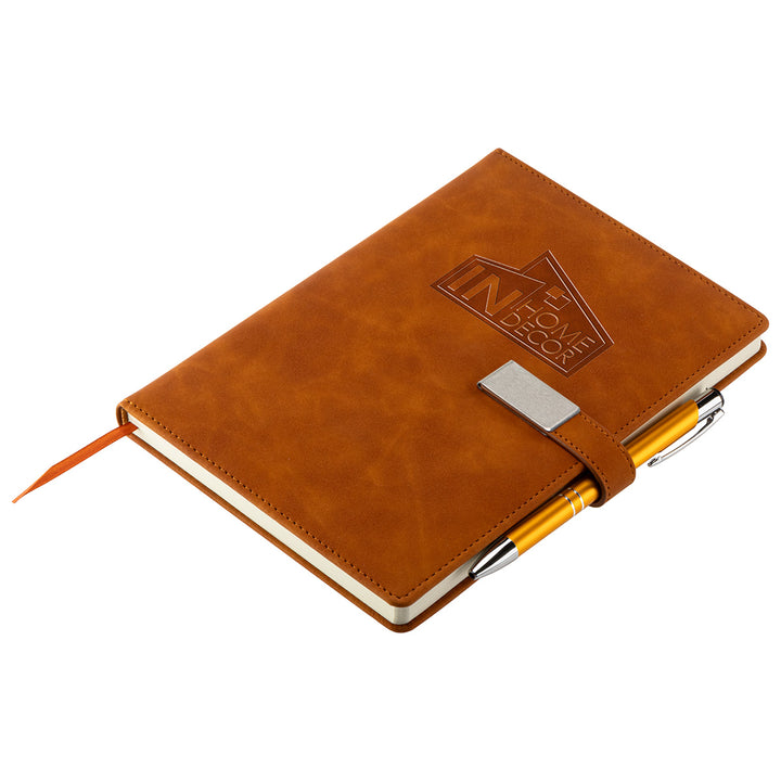 Thesis Hardcover Journal with Magnetic Closure & Pen