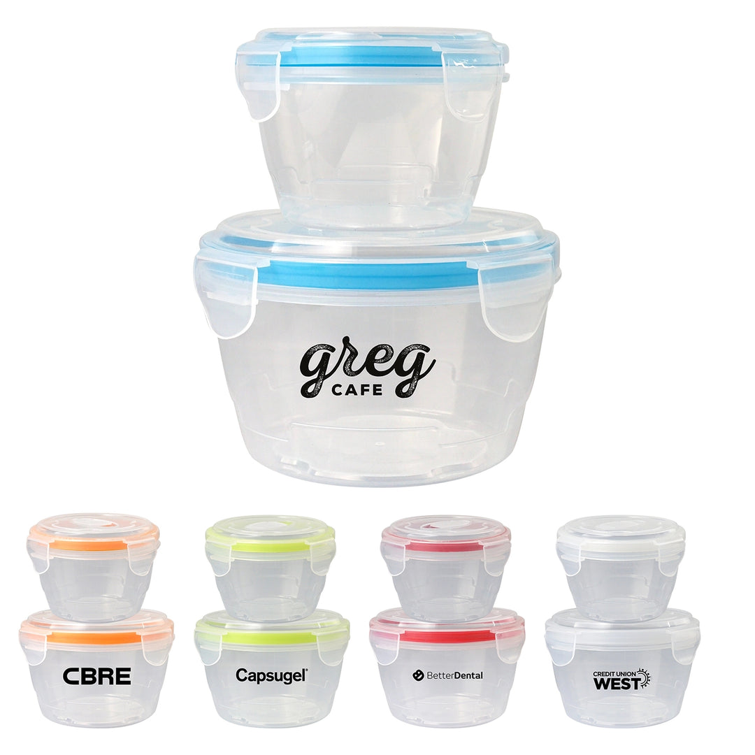 NESTING LOCKING LID BOWL SET
