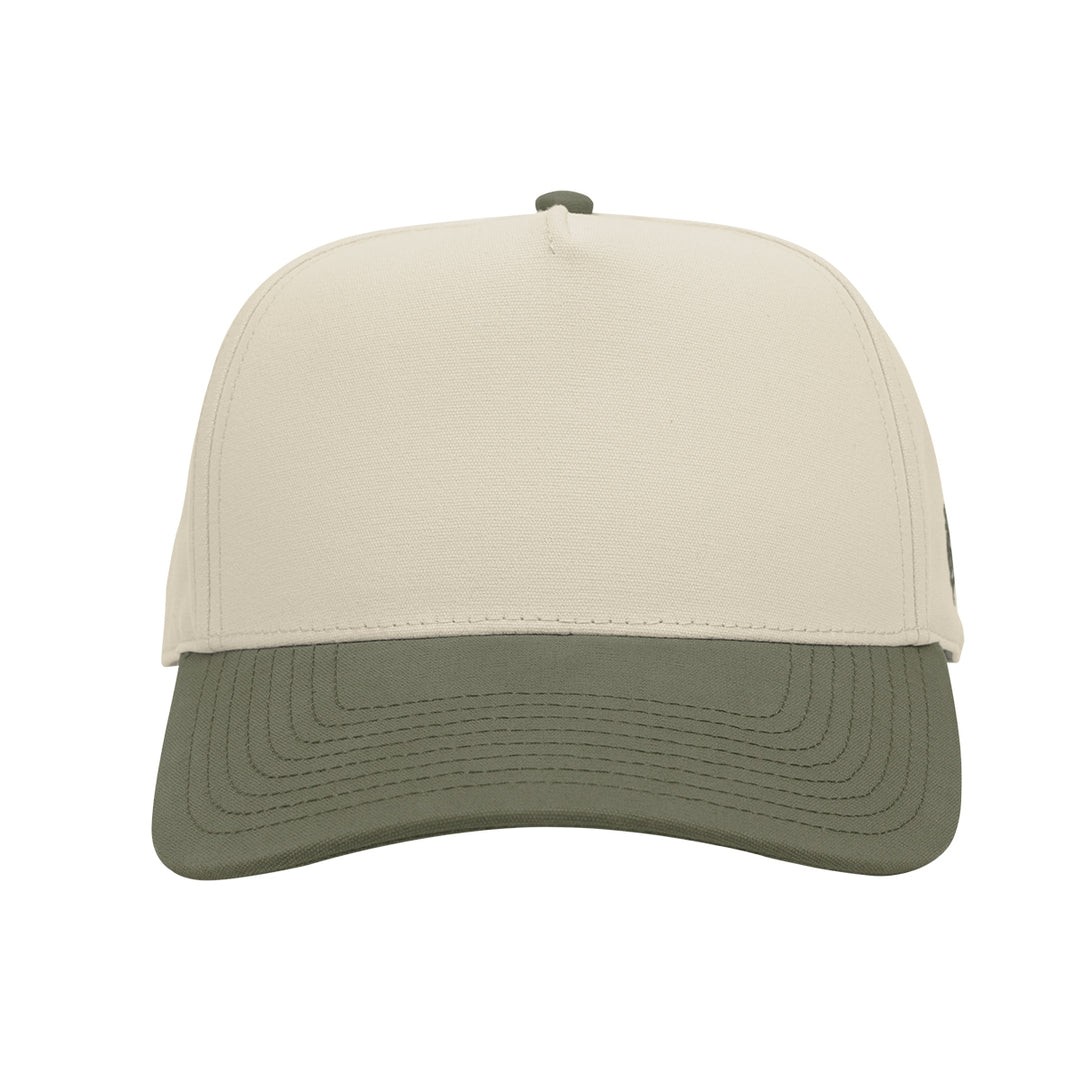 Branded Bills 33510 Bare Curved Two-Tone Canvas Cap