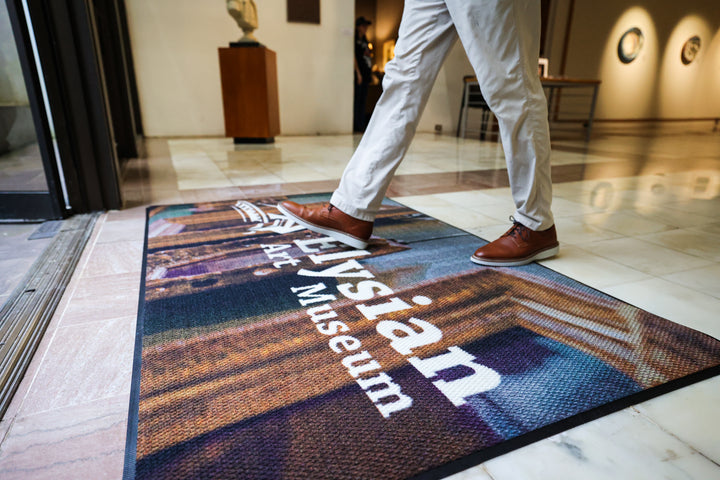 Berber Impressions HD Indoor/Outdoor Logo Floor Mat (5'x8')