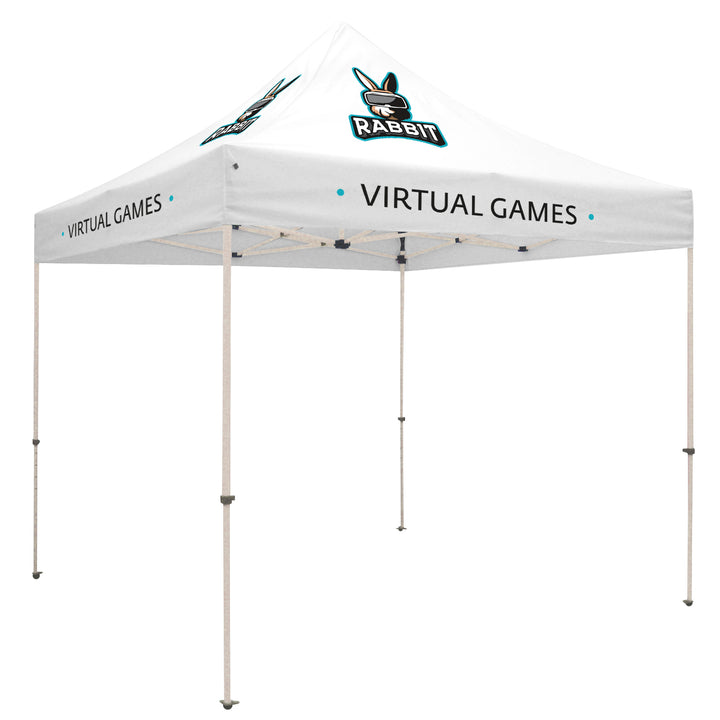 10' Standard Tent Kit (Full-Color Imprint, 4 Locations)