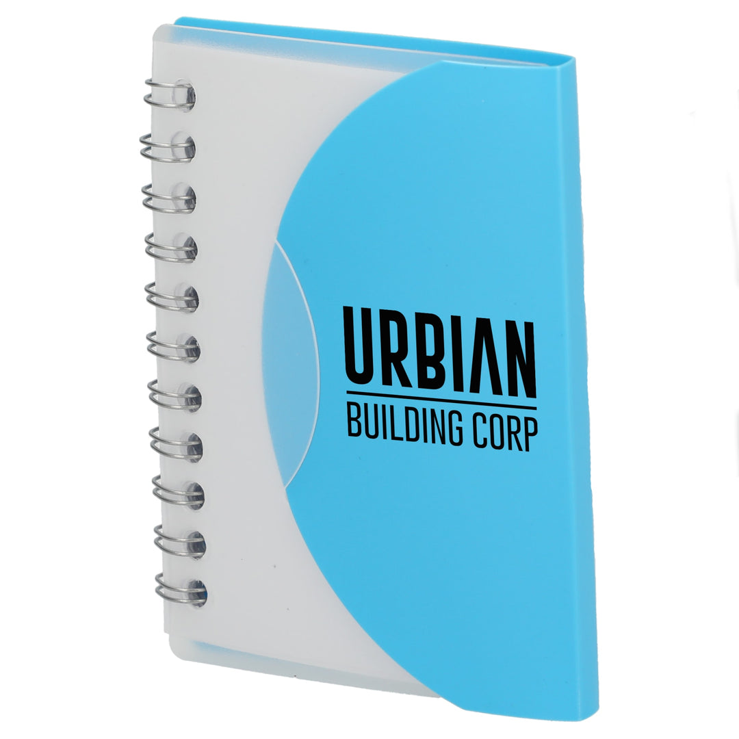 FSC® Recycled 3.4" x 4.5" Post Spiral Notebook
