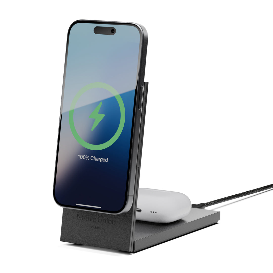 Native Union Rise 2-IN-1 Qi2 Wireless Charger