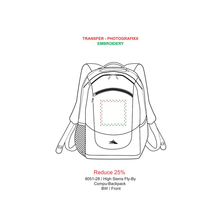 High Sierra Fly-By 17" Computer Backpack