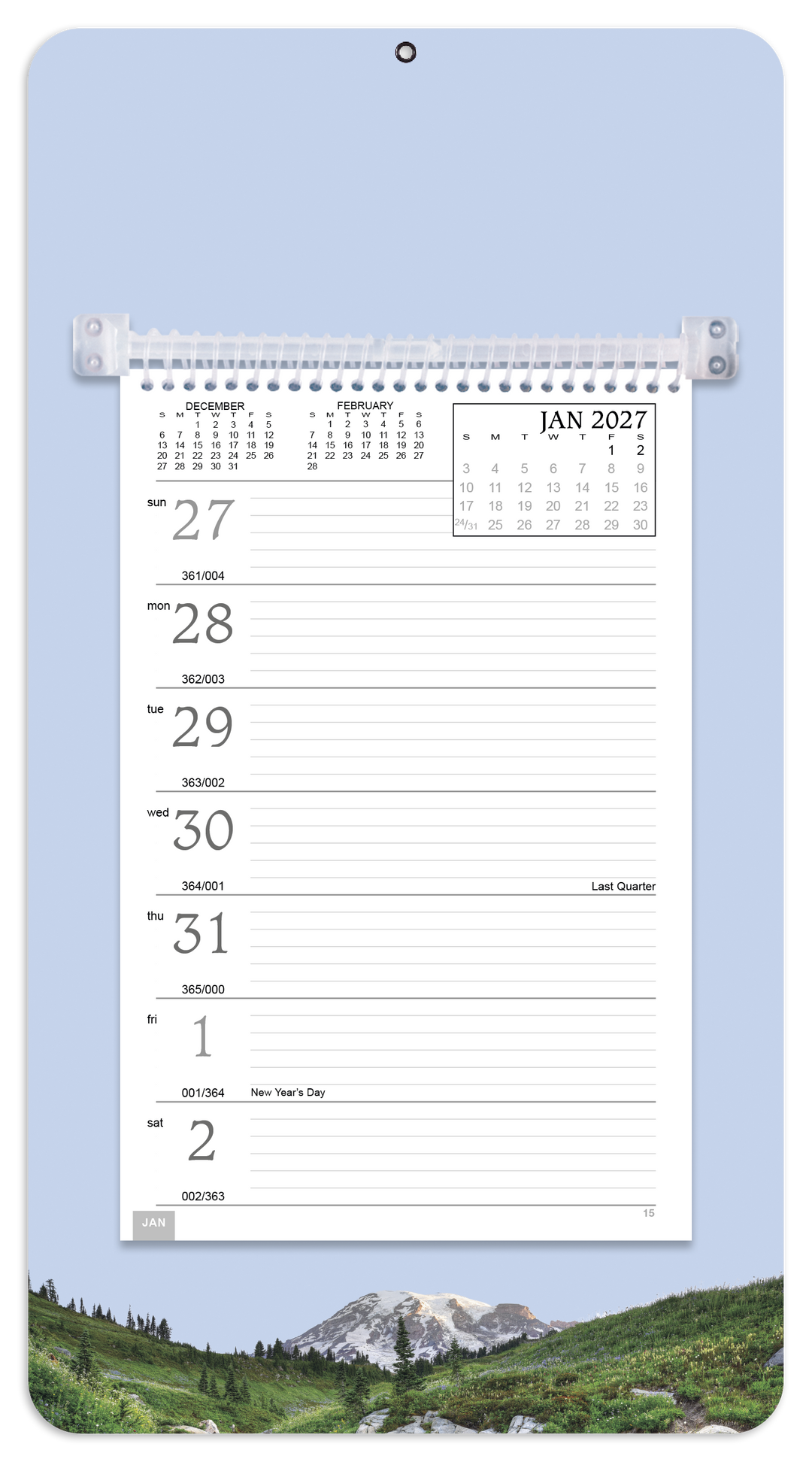 Triumph® Calendars Full-Color Weekly Memo Calendar