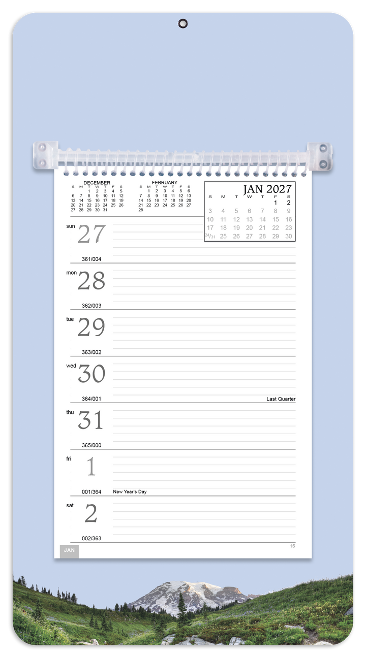 Triumph® Calendars Full-Color Weekly Memo Calendar